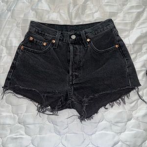 Black Levi Shorts